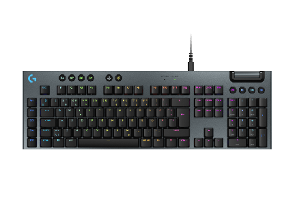 G915 X LIGHTSPEED Wired Gaming KB Tactile, Black Nordic