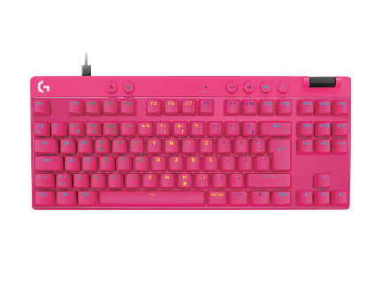 PRO X TKL RAPID Wired Gaming Keyboard Linear, Magenta Nordic