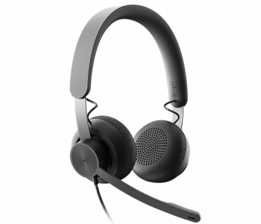 Logitech Zone Wired MSFT Teams Kabling Headset Sort