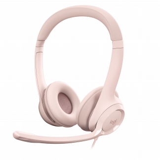 H390 USB Computer Headset, Rose