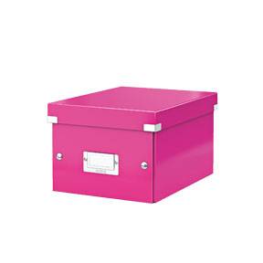 Arkivboks Click&Store lille WOW pink