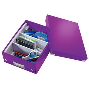 Organizer boks Click&Store mellem WOW lilla