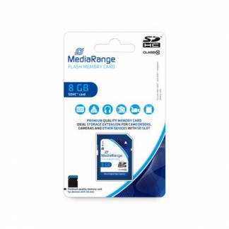 MediaRange SDHC memory card, Class 10, 8GB