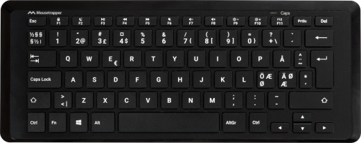 MOUSETRAPPER Type Mini Wireless Keyboard, Black