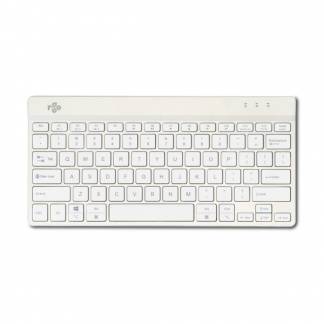 R-Go Compact Break ergonomic wired keyboard, White (Nordic)