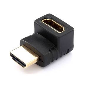 HDMI 1.4 Angled Adapter Plug, Black