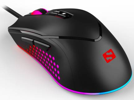 Azazinator 6400 Gaming Mouse, Black