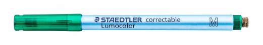 Marker Lumocolor Correctable M Non-P 1,0mm grøn