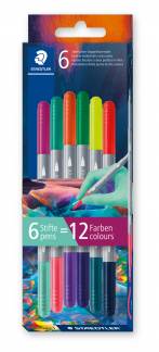 Fiberpen Duo tusser ass farver (6)