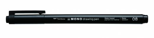 Fineliner Tombow MONO drawing 08