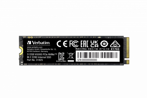 VERBATIM Vi5000 Internal PCIe NVMe M.2 SSD 512GB