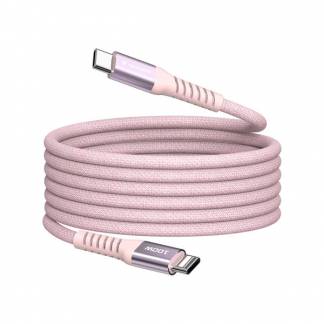 VERBATIM Sync N Charge USB C-USB C 100W Magnetic 1.2m Pink