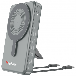 VERBATIM Charge'n'Go 2C & Display PowerBank 10000 mAh Grey