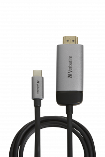 VERBATIM USB-C to HDMI Adapter USB 3.1 GEN1 1.5M Cable