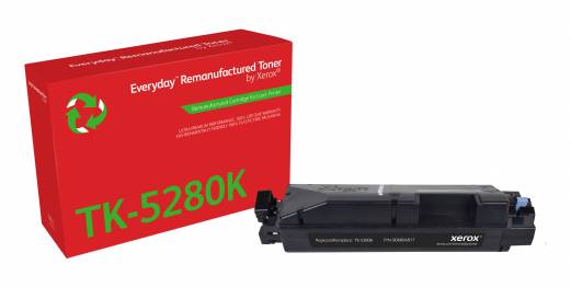 EVERYDAY Remanufactured Toner replaces Kyocera TK-5280K