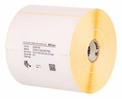 Zebra Z-Perform 1000T, 74x210mm, 800 labels/roll