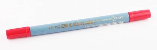 ZIG Kalligrafi II TC-3100 vinrød