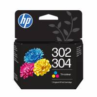 HP 302/304 Tri-color Original Ink Crtg
