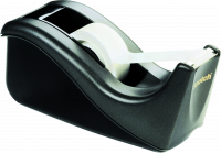 Borddisp. C60 +1rl tape 19mmx33m sort