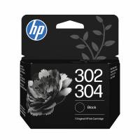 HP 302/304 Tri-color/Black Ink Crtg 2-Pk