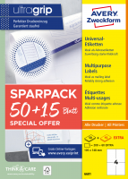 Avery Universaletiketter 105x148mm Promotion (260)