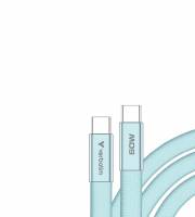 VERBATIM SoftTouch USB-C to C cable 60W 120 cm - Blue