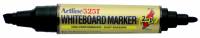 Whiteboard Marker Artline 525T 2-i-1 sort