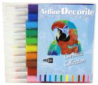 Artline Decorite Flat pastel 10-s&aelig;t