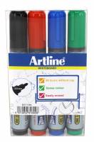 Whiteboard Marker Artline 517 4-s&aelig;t