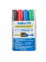Whiteboard Marker Artline 519 4-s&aelig;t