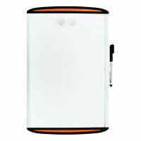 Whiteboard tavle 46x61cm m/pinboard