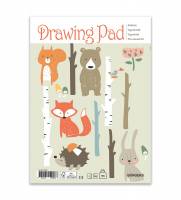 Tegneblok 1 kg. A4 m/print