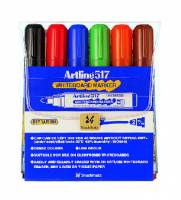 Whiteboard Marker Artline 517 6-s&aelig;t