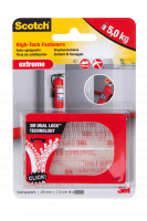 Extreme Fasteners 25x75mm transp (2x2)