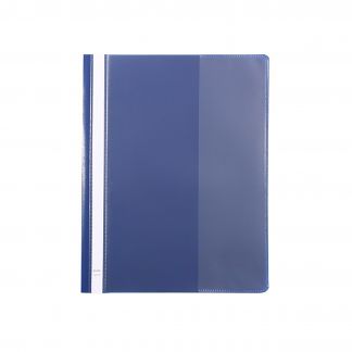 Tilbudsmappe A4+ med lomme, bl&aring;