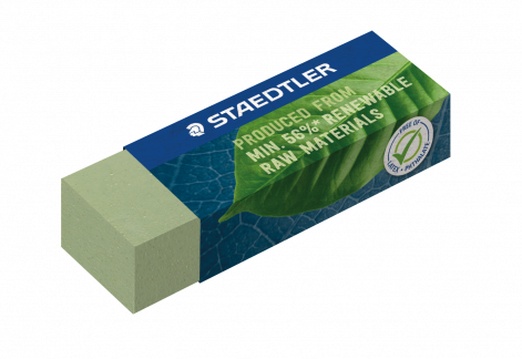 Viskel&aelig;der R&aring; mat. 56% 65x23x13mm gr&oslash;n