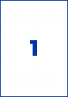 Avery Universaletiketter 210x297mm Promotion (65)