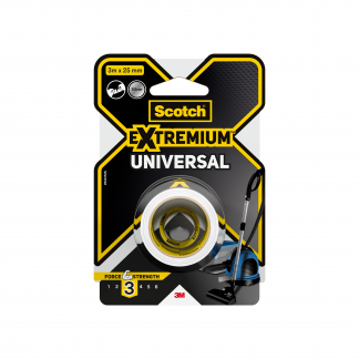 Tekstiltape Extremium S&oslash;lv 3m x 25mm