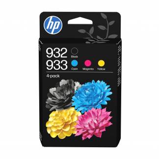 HP 932 black/933 CMY Original Inks 4-pack