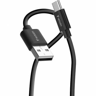Verbatim Essentials USB-A to USB-C Cables 18W 1m 2-pack