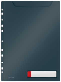 Kataloglomme Cosy PP A4 grå (3)