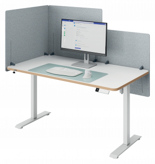 Bordsk?rmv?g h?jdejust 80x70cm gr?