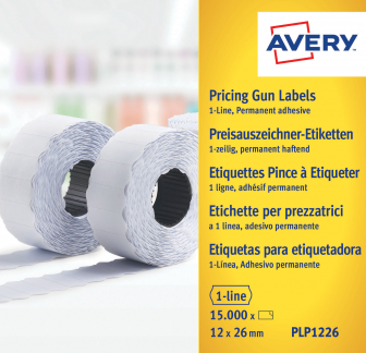 Labels 26x12 G2 White 10-rolls