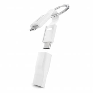 High Five - The 5-In-1 Charging Cable, White