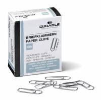 Papirclips 26 mm zinkbelagt 100 stk Zinkbelagte 26 mm metalclips