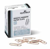 Papirclips 32 mm kobberbelagt 100 stk Kobberbelagte 32 mm metalclips