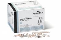 Papirclips 32 mm kobberbelagt 1000 stk Kobberbelagte 32 mm metalclips
