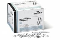 Papirclips 32 mm zinkbelagt 1000 stk Zinkbelagte 32 mm metalclips