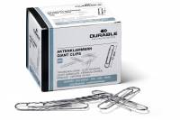 Papirclips 77 mm zinkbelagt, b&oslash;lgede, 100 stk Zinkbelagte 77 mm b&oslash;lgede metalclips, giver bedre greb