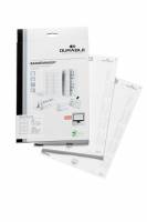 Indstiksark badgemaker®34x74mm Mikroperforerede indstiksark til navneskilte i format  34x74mm